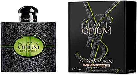 yves saint laurent black opium illicit green 75ml|ysl Black Opium original.